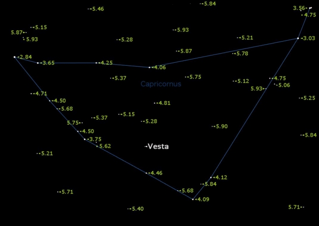 How to Spot Giant Asteroid Vesta in Night Sky This Week